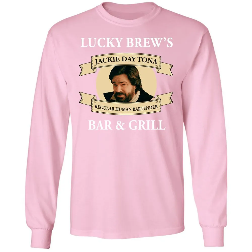 Long Sleeve T-Shirt - B44X1KDE - Light Pink - 3