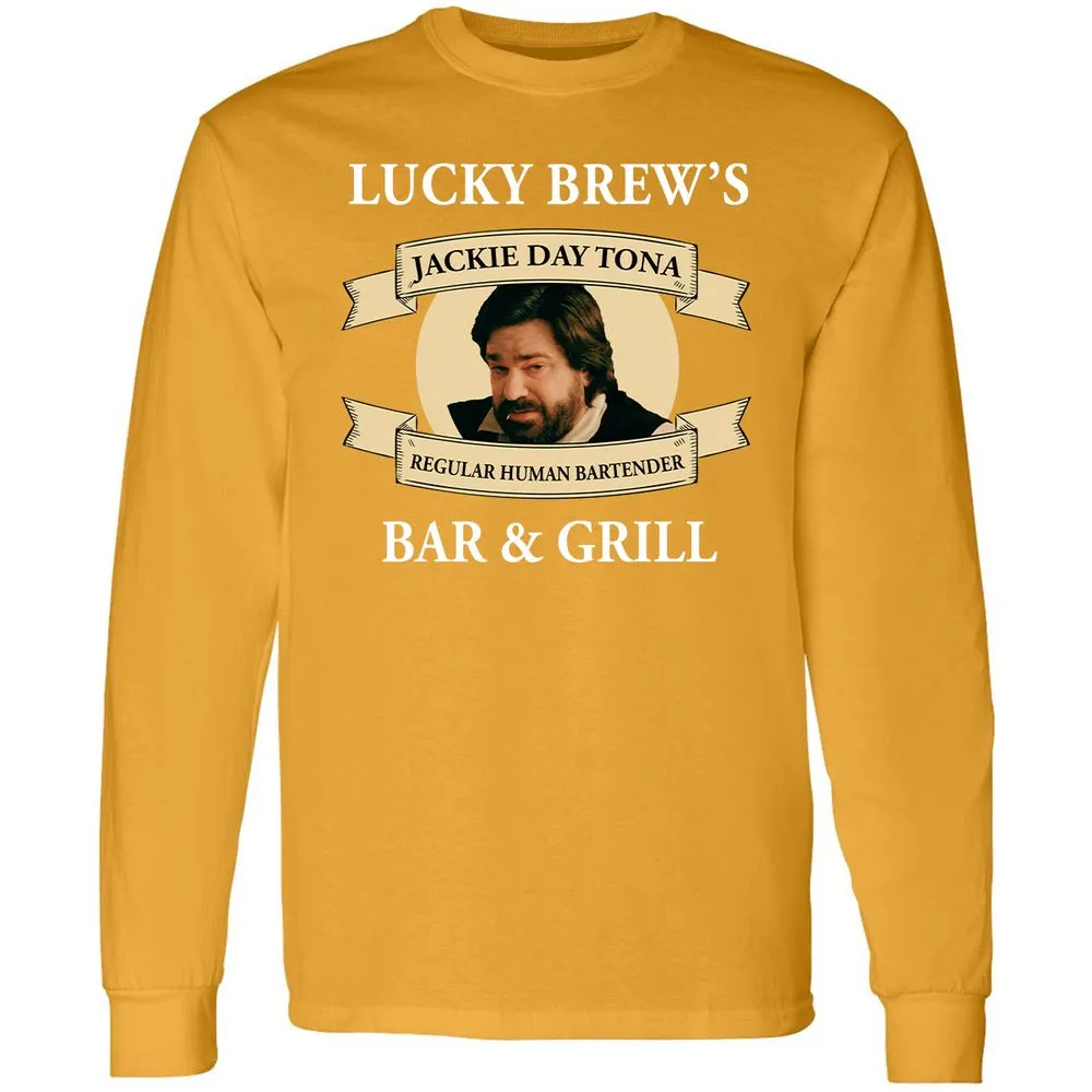 Long Sleeve T-Shirt - B44X1KDE - Gold - 9