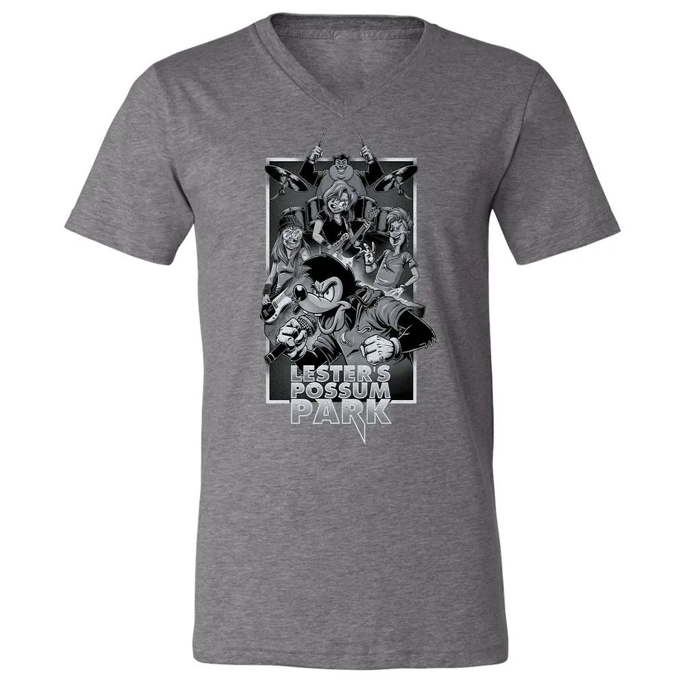 Unisex V-Neck T-Shirt - 76ZX1DL2 - Deep Heather - 13