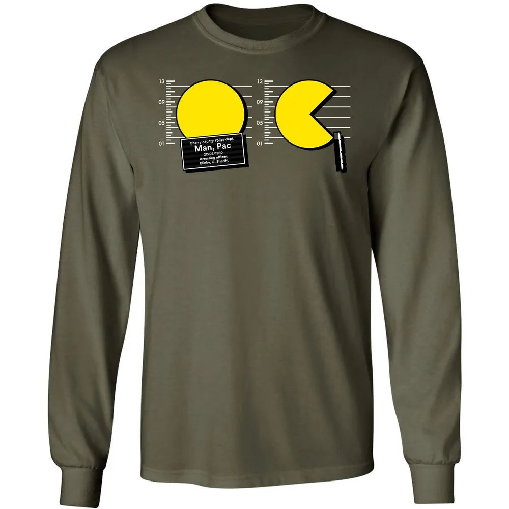 Long Sleeve T-Shirt - 3JPXNGZM - Military Green - 16