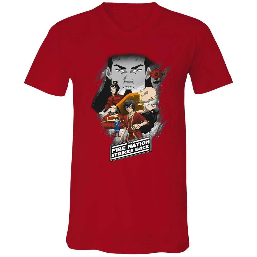 Unisex V-Neck T-Shirt - 2SYETPJV - Red - 3