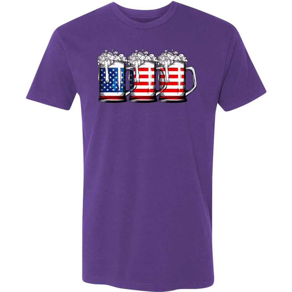 Premium Unisex T-Shirt - EBGF29W7 - Purple Rush - 7
