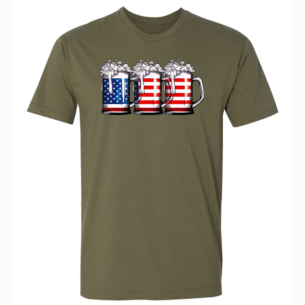 Premium Unisex T-Shirt - EBGF29W7 - Military Green - 5