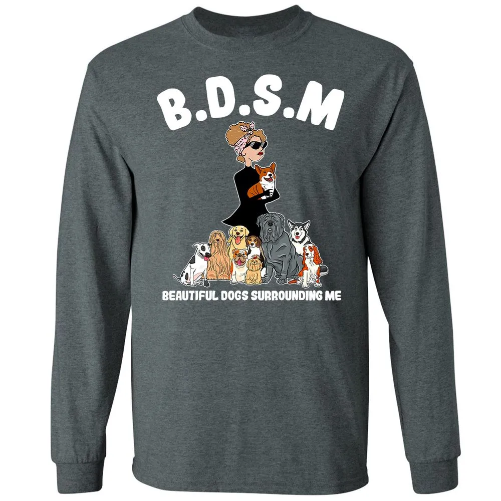 Long Sleeve T-Shirt - HCBXAN1U - Dark Heather - 15