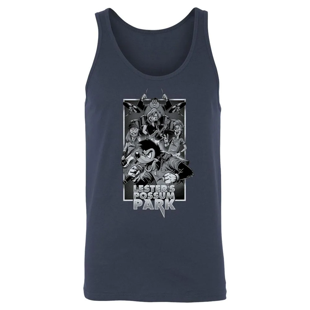 Unisex Jersey Tank - YZCYKFFK - Navy - 2