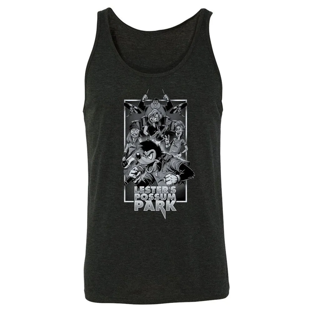 Unisex Jersey Tank - YZCYKFFK - Charcoal Black Triblend - 5