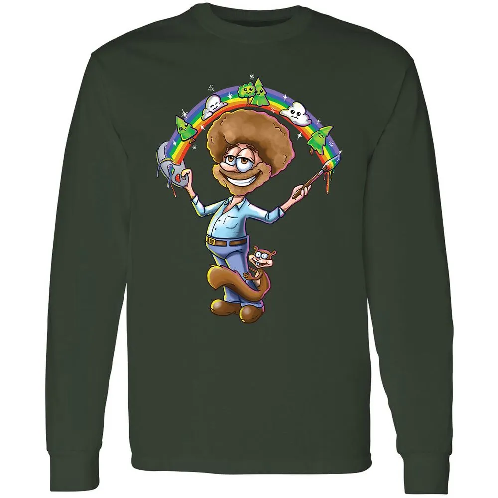 Long Sleeve T-Shirt - BWF3BBCE - Forest Green - 4