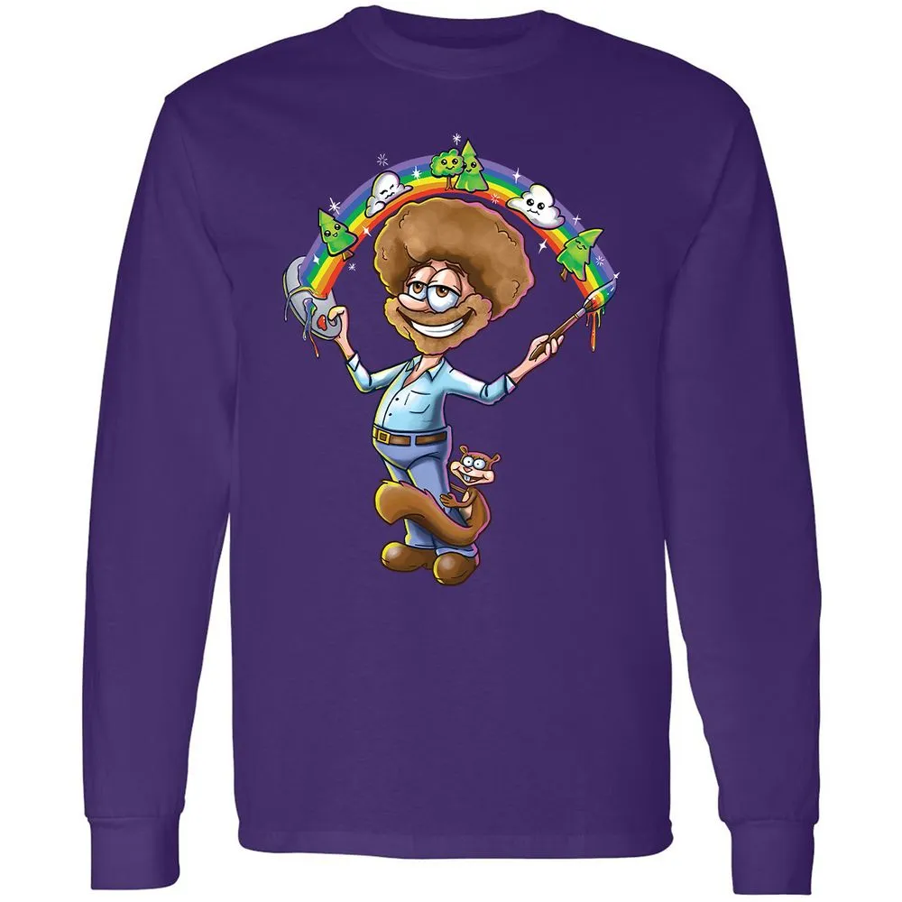 Long Sleeve T-Shirt - BWF3BBCE - Purple - 13