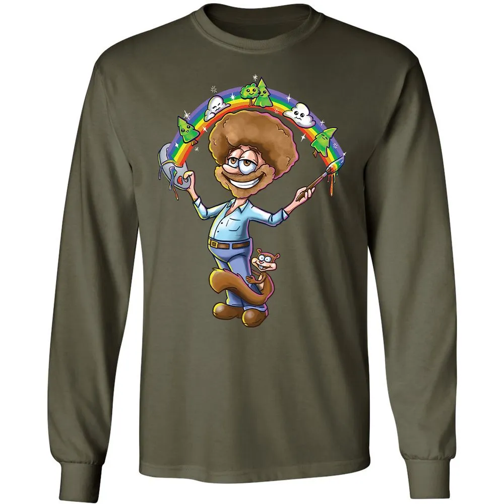 Long Sleeve T-Shirt - BWF3BBCE - Military Green - 16