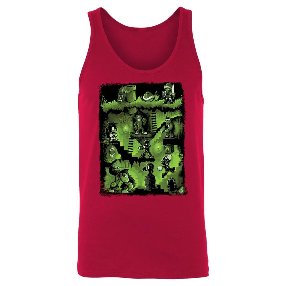 Unisex Jersey Tank - JZY9N3NQ - Red - 11