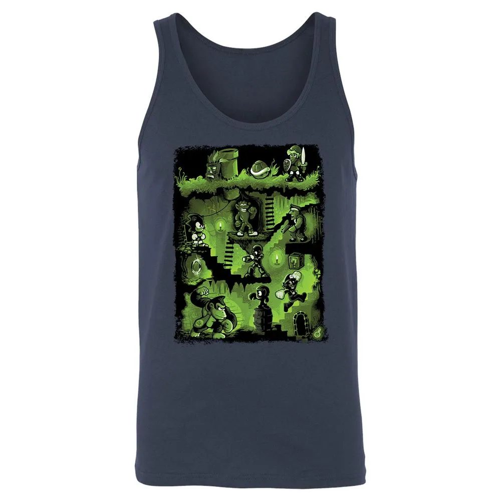 Unisex Jersey Tank - JZY9N3NQ - Navy - 2