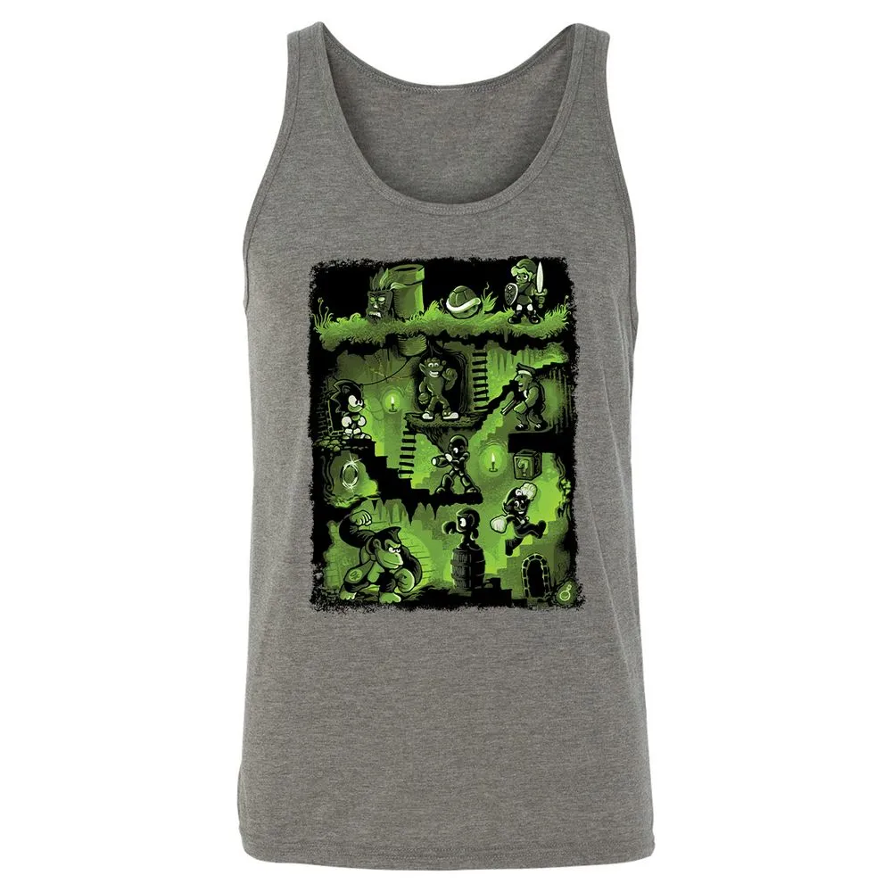 Unisex Jersey Tank - JZY9N3NQ - Grey Triblend - 8