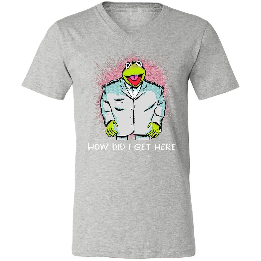 Unisex V-Neck T-Shirt - RMLZ74XY - Athletic Heather - 7