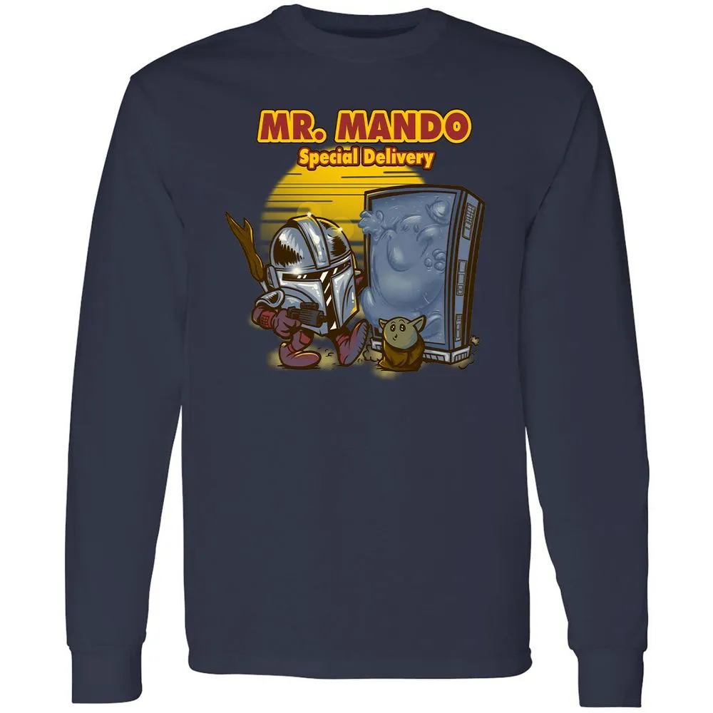 Long Sleeve T-Shirt - ZZYXTF61 - Navy - 2