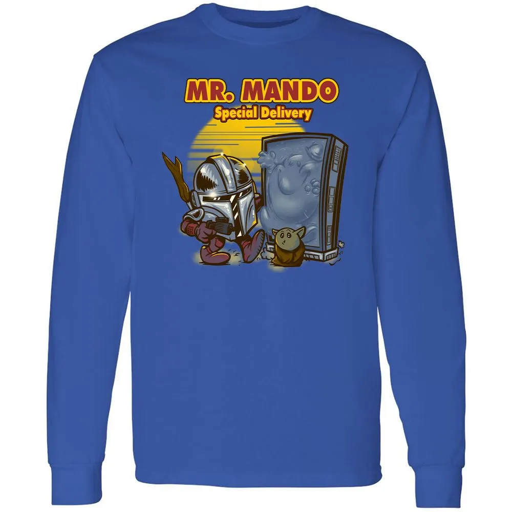Long Sleeve T-Shirt - ZZYXTF61 - Royal - 8