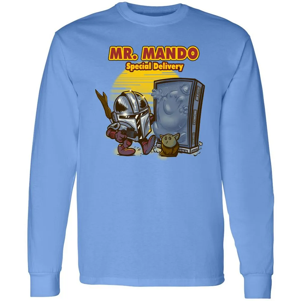 Long Sleeve T-Shirt - ZZYXTF61 - Carolina Blue - 12
