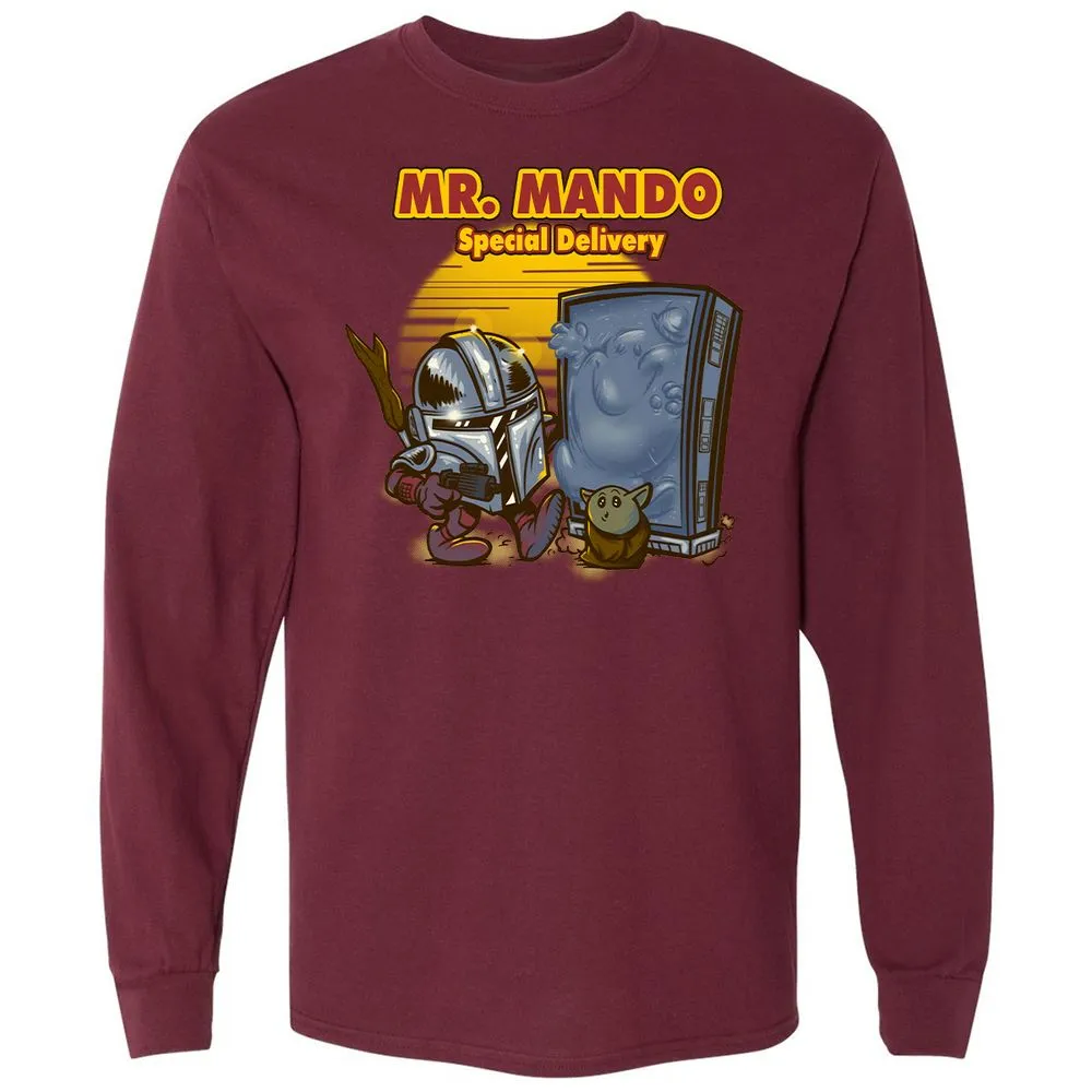 Long Sleeve T-Shirt - ZZYXTF61 - Maroon - 11