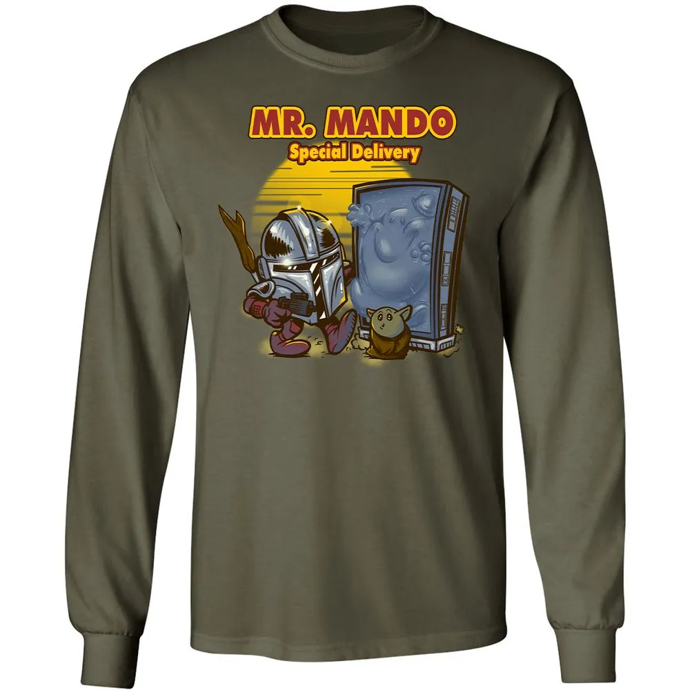Long Sleeve T-Shirt - ZZYXTF61 - Military Green - 16