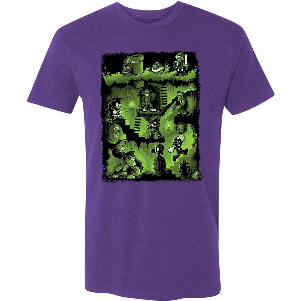 Premium Unisex T-Shirt - HQW8R6VF - Purple Rush - 7