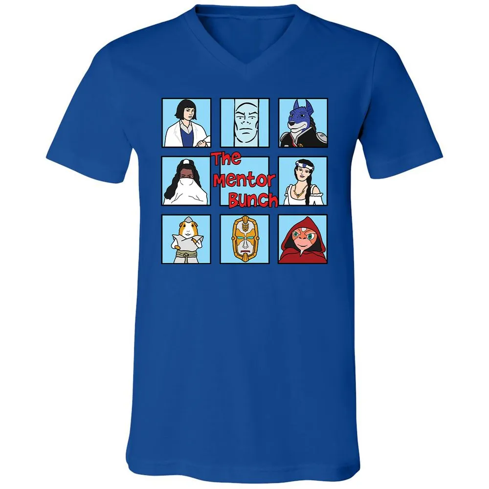 Unisex V-Neck T-Shirt - GMXKQ3HB - True Royal - 4