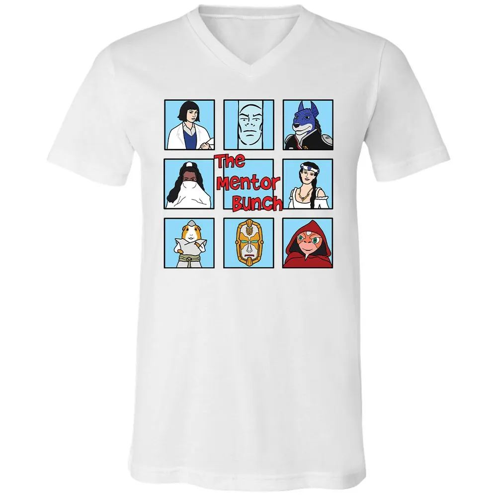 Unisex V-Neck T-Shirt - GMXKQ3HB - White - 5