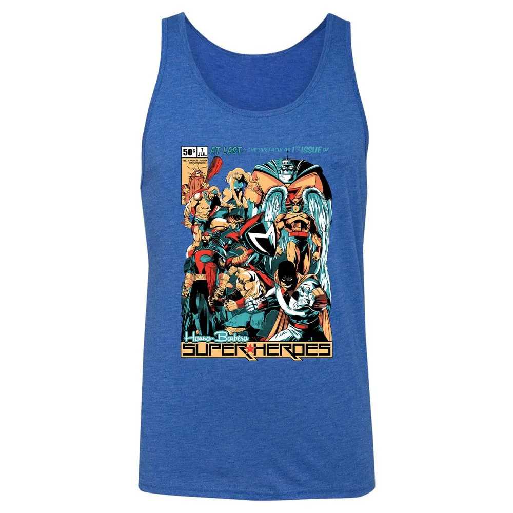 Unisex Jersey Tank - GC8RNG61 - True Royal Triblend - 12