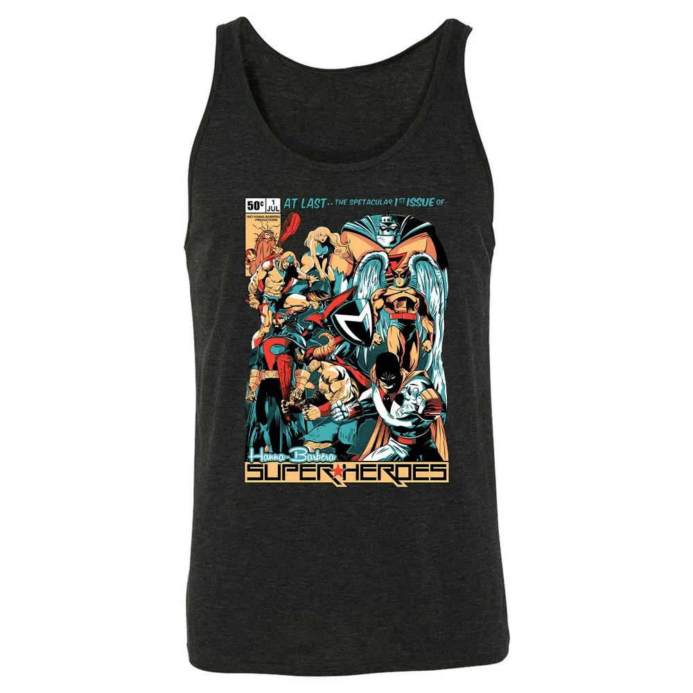 Unisex Jersey Tank - GC8RNG61 - Charcoal Black Triblend - 5