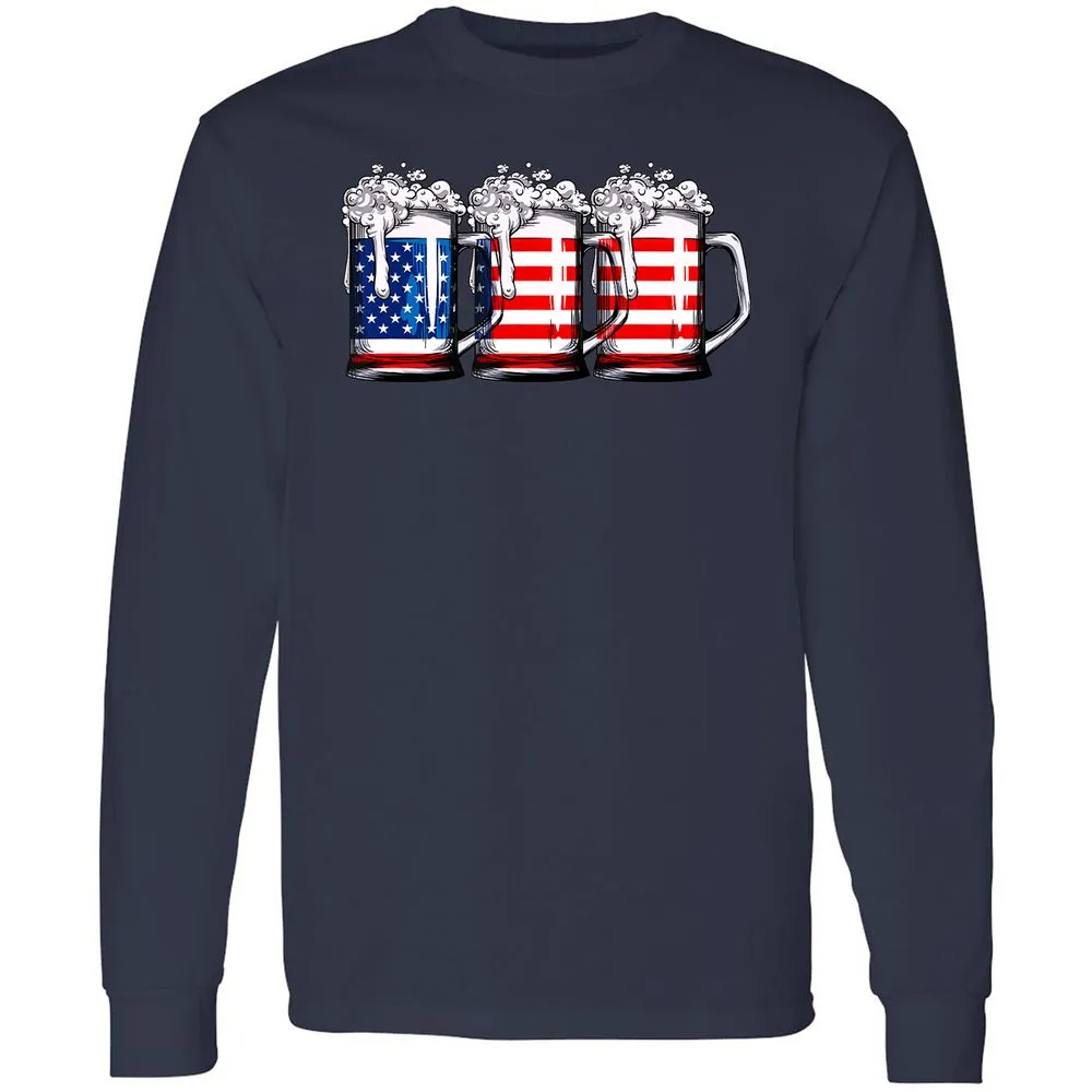 Long Sleeve T-Shirt - ACHF7FTR - Navy - 2