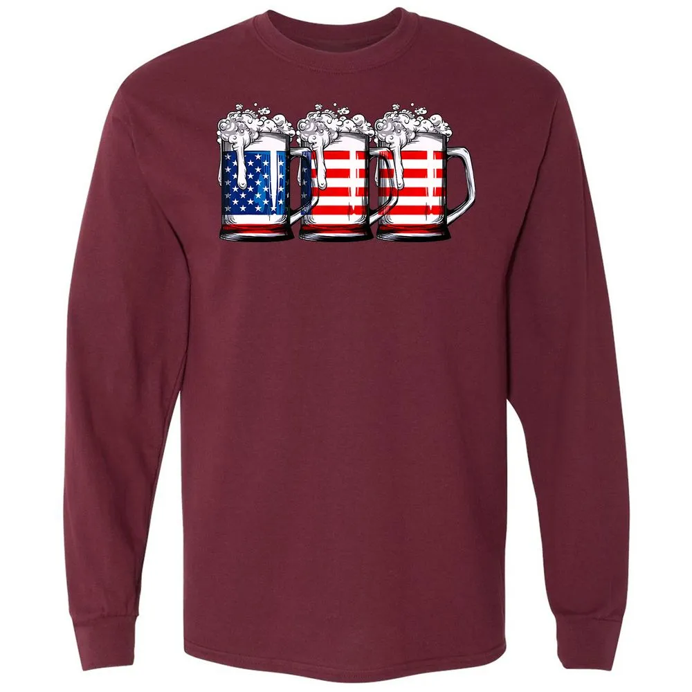 Long Sleeve T-Shirt - ACHF7FTR - Maroon - 11