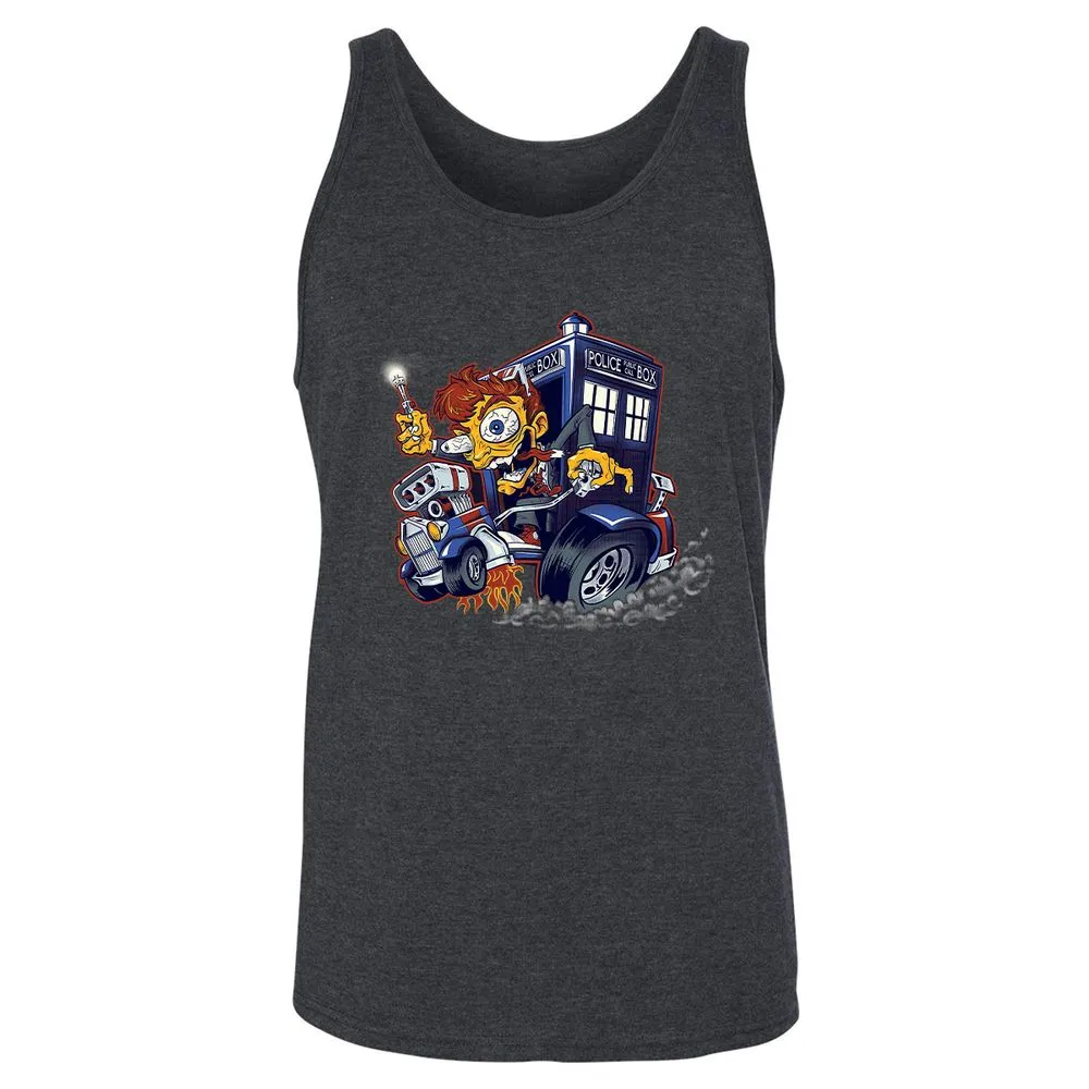 Unisex Jersey Tank - V8NVBWZN - Dark Grey Heather - 6