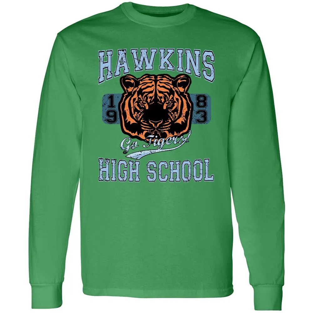 Long Sleeve T-Shirt - 51CY5ZMR - Irish Green - 10