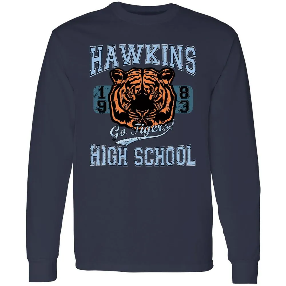 Long Sleeve T-Shirt - 51CY5ZMR - Navy - 2