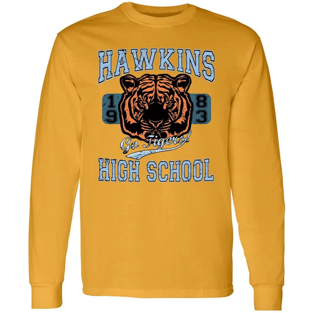 Long Sleeve T-Shirt - 51CY5ZMR - Gold - 9