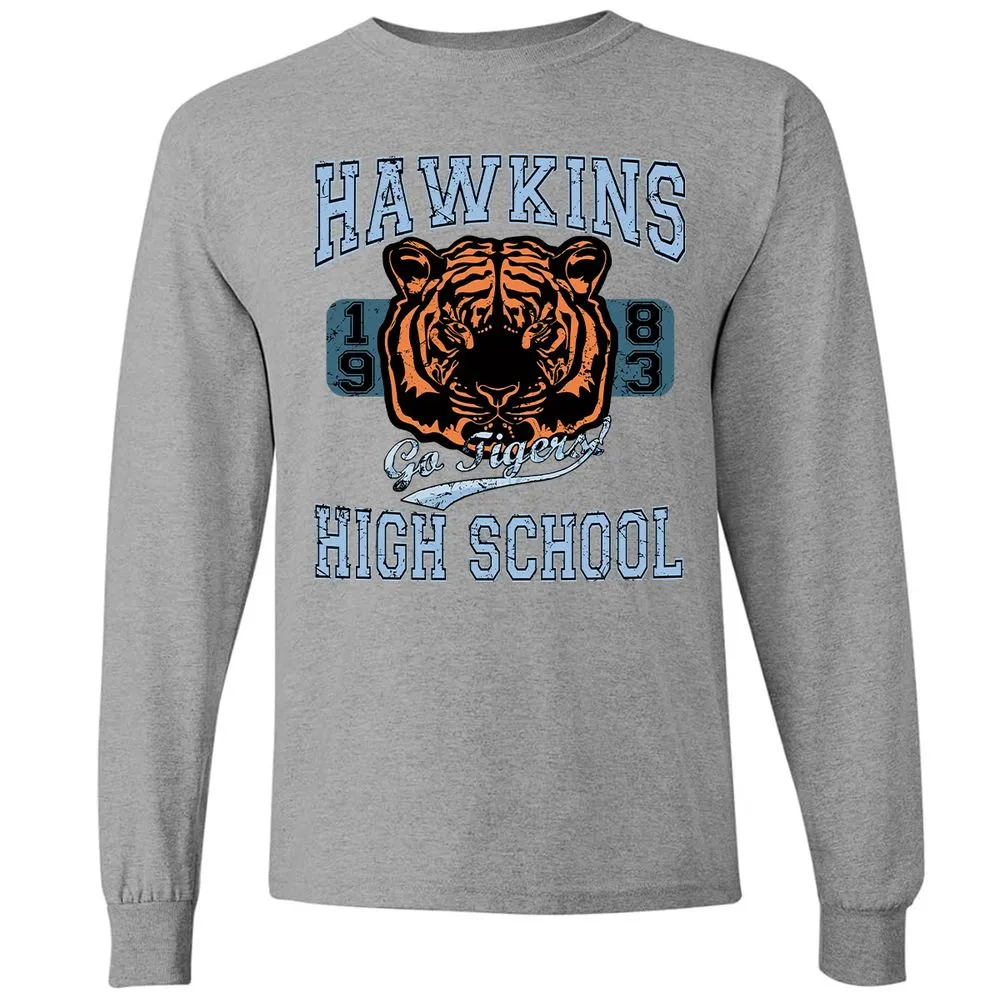 Long Sleeve T-Shirt - 51CY5ZMR - Graphite Heather - 6