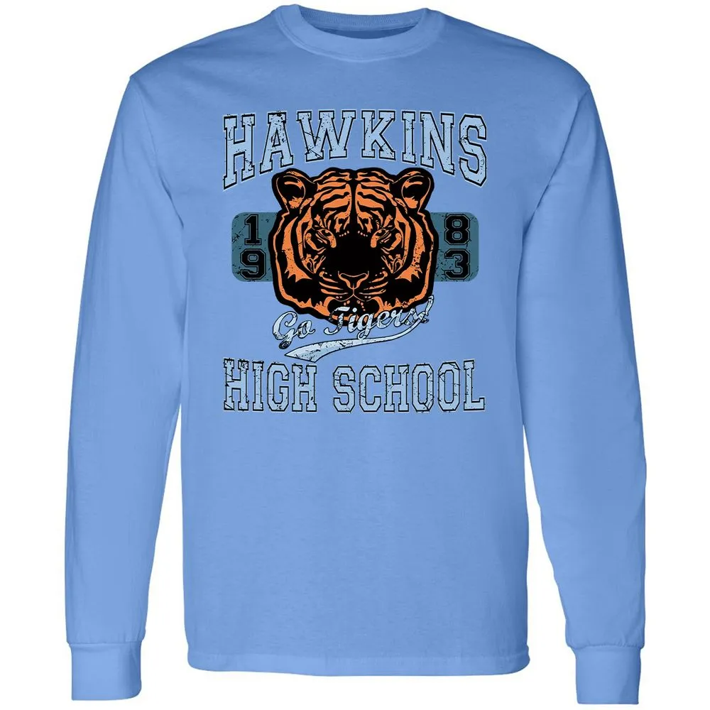 Long Sleeve T-Shirt - 51CY5ZMR - Carolina Blue - 12