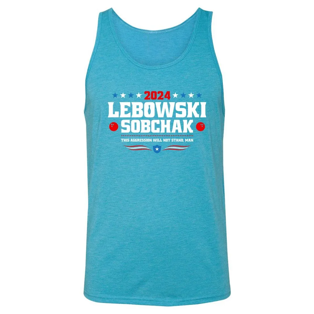 Unisex Jersey Tank - M1F2JCL4 - Aqua Triblend - 3