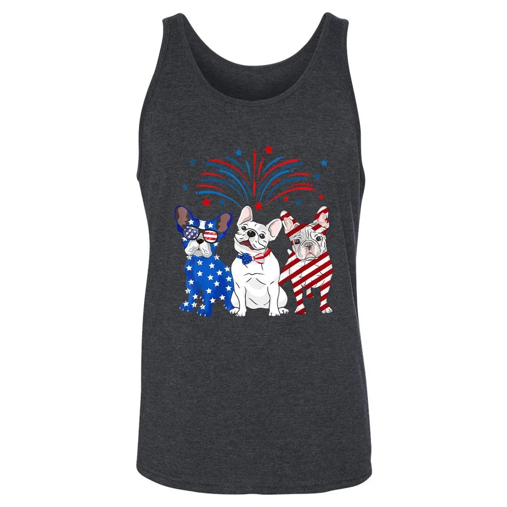 Unisex Jersey Tank - AXUUDGEK - Dark Grey Heather - 6