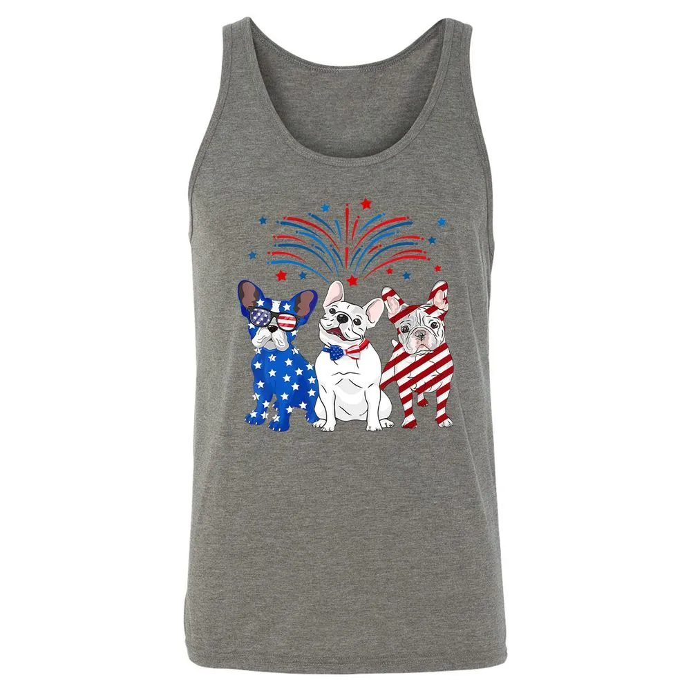 Unisex Jersey Tank - AXUUDGEK - Grey Triblend - 8