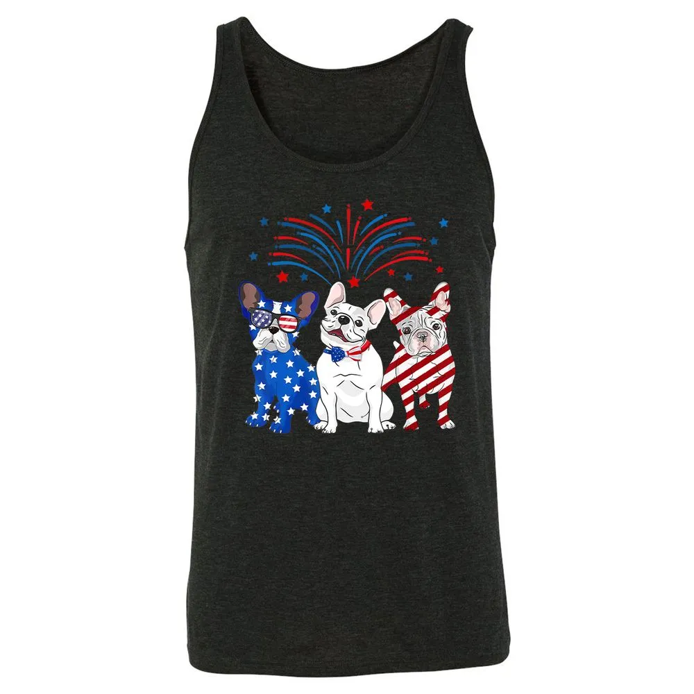 Unisex Jersey Tank - AXUUDGEK - Charcoal Black Triblend - 5