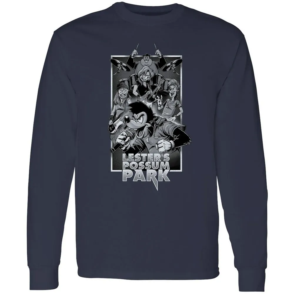 Long Sleeve T-Shirt - WYCD3QCT - Navy - 2