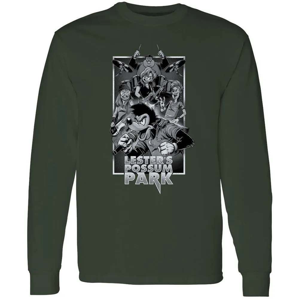 Long Sleeve T-Shirt - WYCD3QCT - Forest Green - 4