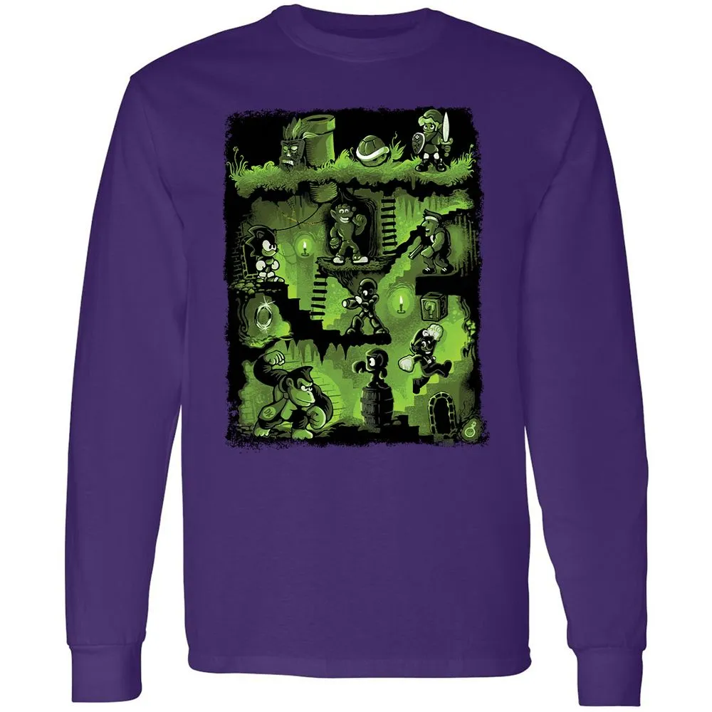 Long Sleeve T-Shirt - 2PY8ZN9R - Purple - 13