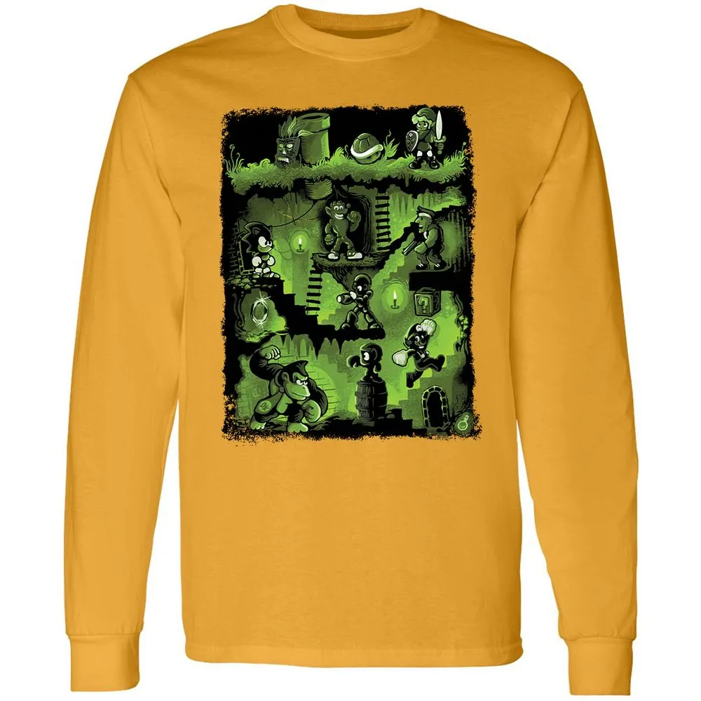 Long Sleeve T-Shirt - 2PY8ZN9R - Gold - 9