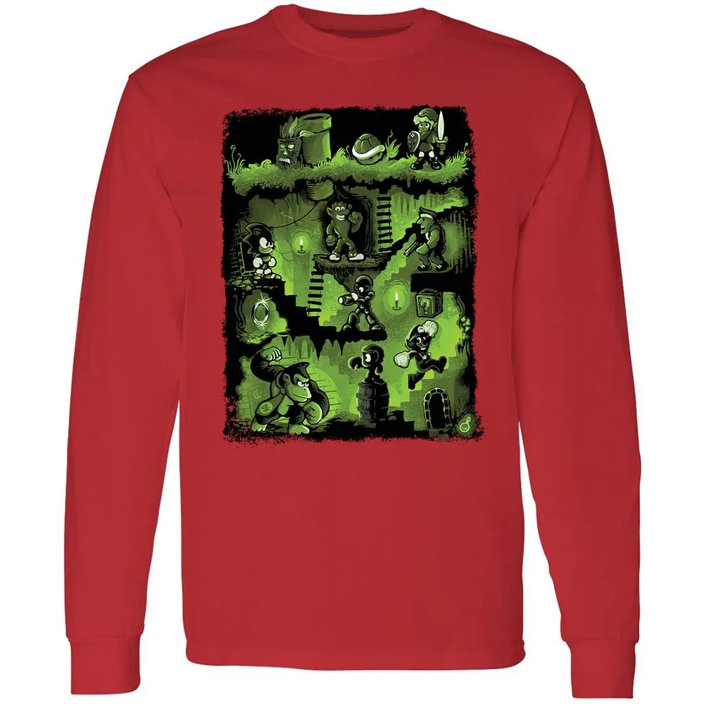 Long Sleeve T-Shirt - 2PY8ZN9R - Red - 14