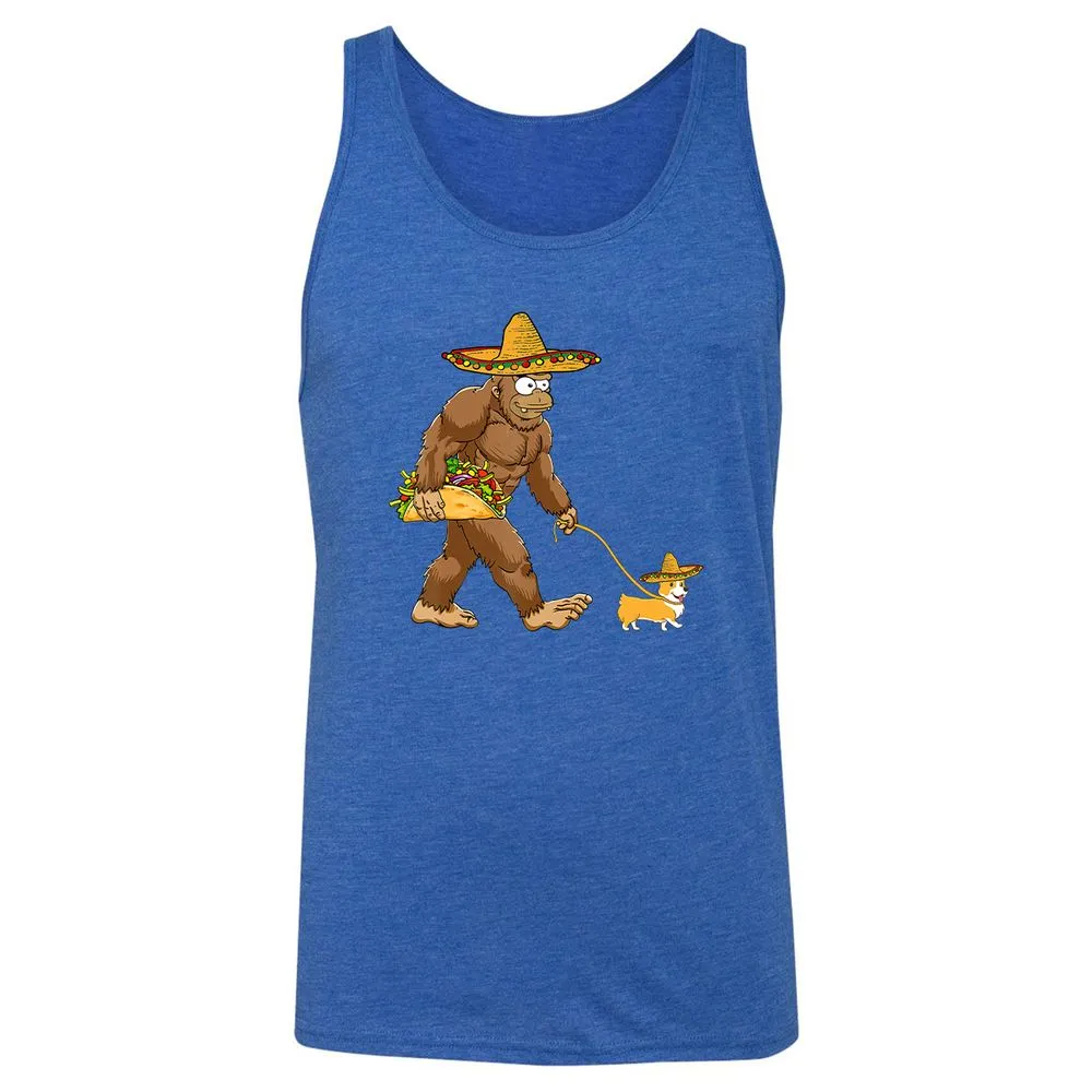 Unisex Jersey Tank - W4FNC719 - True Royal Triblend - 12