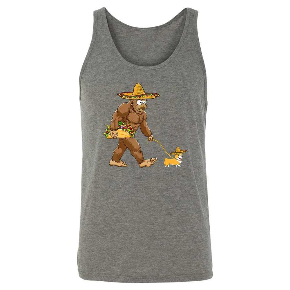Unisex Jersey Tank - W4FNC719 - Grey Triblend - 8