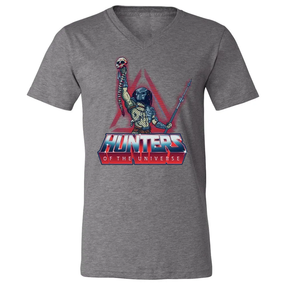 Unisex V-Neck T-Shirt - CSETMA4Z - Deep Heather - 13