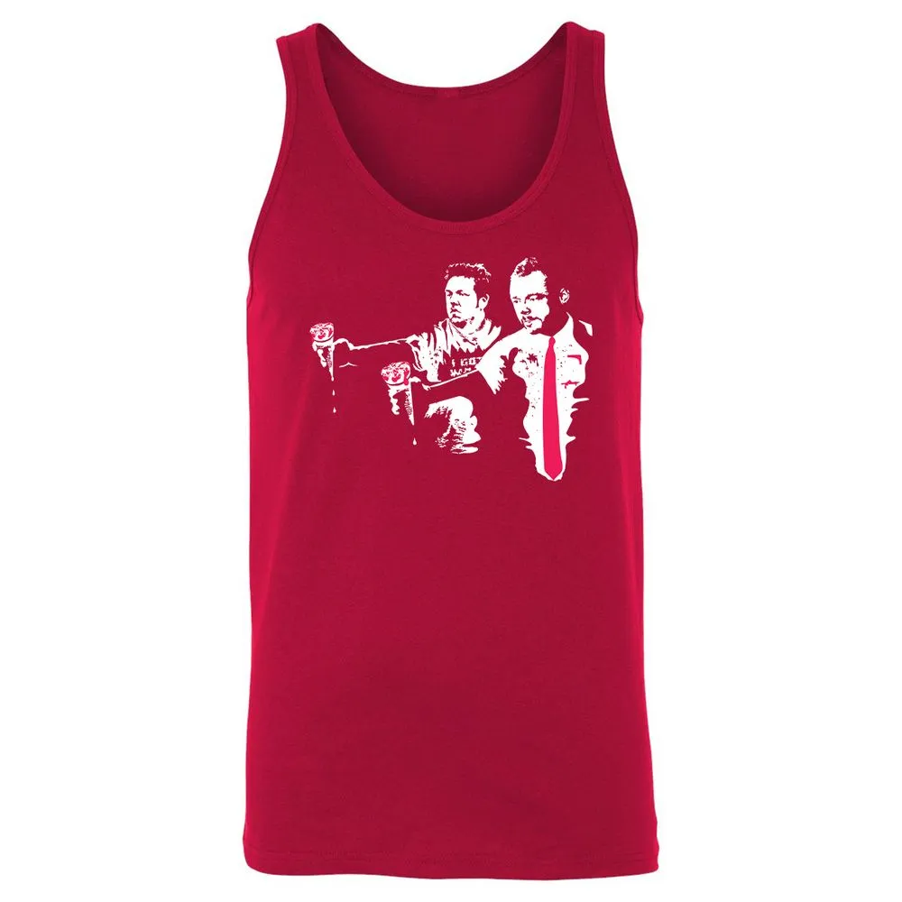 Unisex Jersey Tank - C5D6XTQS - Red - 11