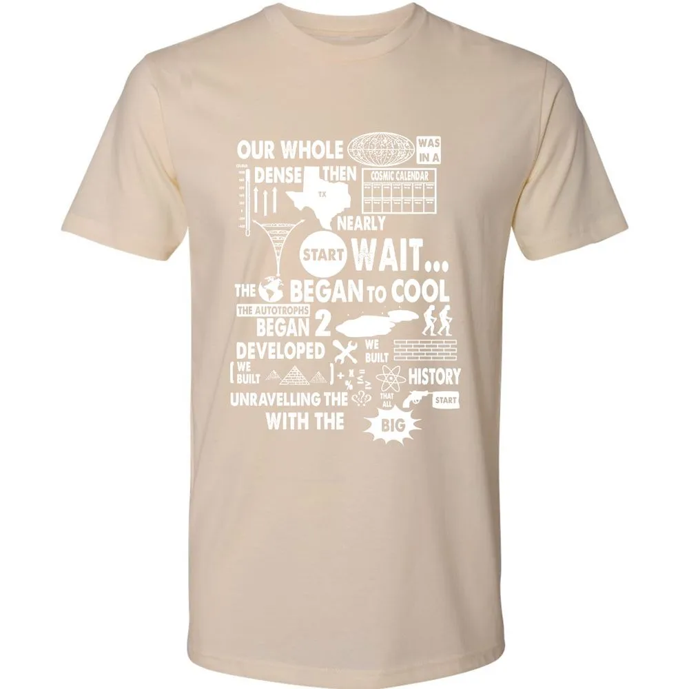 Premium Unisex T-Shirt - LWZJV7MB - Cream - 14