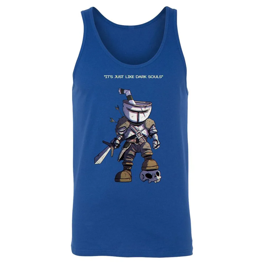 Unisex Jersey Tank - 4DRAGRXK - True Royal - 13